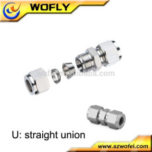 3/4 union coupling natural gas steel tube compression fittings